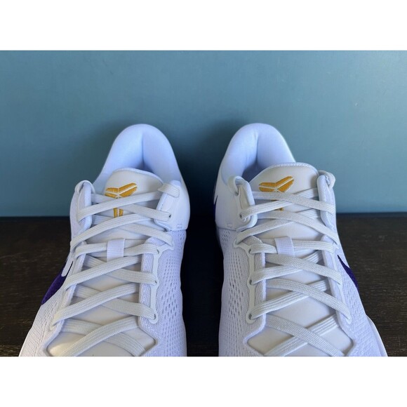Kobe 8 Protro "Lakers Home" White/Purple Men's Size 13 HF9550-100 - Picture 8 of 11
